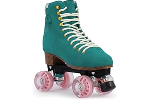 BTFL Patines de Patinaje para Danza Pro/Patines de Cuatro Ruedas para Mujeres, niñas y niños, Estilo Retro en Varios diseños y Colores con Freno