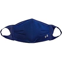Under Armour Polyurethane Reusable Sports Mask (Midnight Navy (410