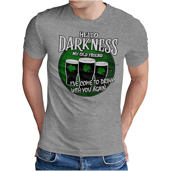 Buffo caffè camicia: Hello Darkness mio vecchio amico t-shirt Italia