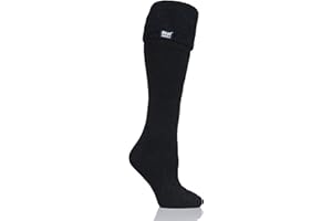 HEAT HOLDERS SOCKSHOP Ladies 2.3 TOG Hellebore Cosy Cuff Wellington Boot Socks 4-8
