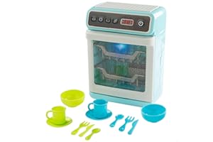 ColorBaby Jouet lave et vaisselle avec lumière et son pour enfants, mini appareil électroménager