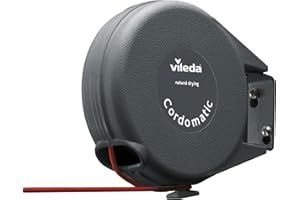 ‎VILEDA Vileda Cordomatic Linka do Prania, Czarny, 15 metrów