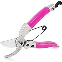 Altera la Vita Gartenschere Rosenschere Rebschere -extrem scharf- pink - für Rechts- und Linkshänder | Bypass-Schere…