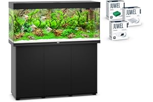 JUWEL Aquarium Rio 240 Kombination schwarz Premium-Bundle