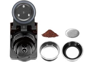 KOTLIE AC-513K/AC-513F accessori per macchine da caffè capsule per caffè in polvere/ESE pods(Marrone)