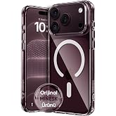 Minesk iPhone 18 Pro Max i&ccedil;in Magsafe ile Uyumlu Kılıf Ultra Şeffaf G&ouml;r&uuml;n&uuml;ml&uuml; ve &Ccedil;ember Kısmı Boya Olmayan Yeni Versiyon (18 