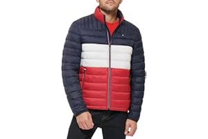 Tommy Hilfiger Płaszcz alternatywny puchowy Mężczyźni Tommy Hilfiger Men's Water Resistant Ultra Loft Down Alternative Puffer Jacket
