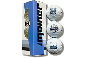 ‎EMAINER Emainer Golfball, Geburtstag, #Dad, ToDo Golf Geschenk, 3er-Pack, Golfbälle mit maximaler Reichweite, die auch Dein Highscore kennen