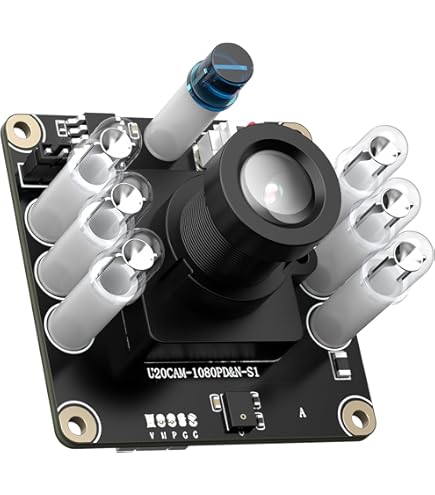 HBV W202012HD Camera Module HD USB Interface, Groothoeklens Webcam met Nachtzicht voor WinXP OS X Linux Android