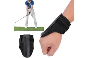 EJOYOUS Allenamento Golf Casa, Golf Swing Trainer per Polso Golf Wrist Brace Training Supporto Golf Training Aids Dritto Pratica per Polso Trainer Correttore Golfista
