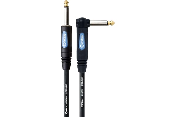 CORDIAL kabel gitarr jack 3 m höger/vinklad kabel INSTRUMENT Essentials Jack höger/vinklad