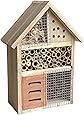 Insektenhotel hängend 185 x 90 x 260 mm, naturbelassene Nisthilfe für verschiedene Insekten