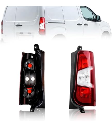 Grupo óptico Trasero Izquierdo Para Citroën Berlingo 2018, Lente Roja, Homologado E11, ST0360