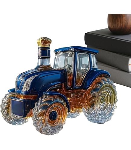 Grappige Tractor Container-300 Ml Auto Whisky Karaf Tequila Grappige Tractor Container-300 Ml Auto Whisky Karaf Tequila