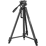DIGITEK® (DTR 550LW) (170 CM) Tripod For DSLR, Camera |Operating Height: 5.57 Feet | Maximum Load Capacity up to 4.5kg | Port