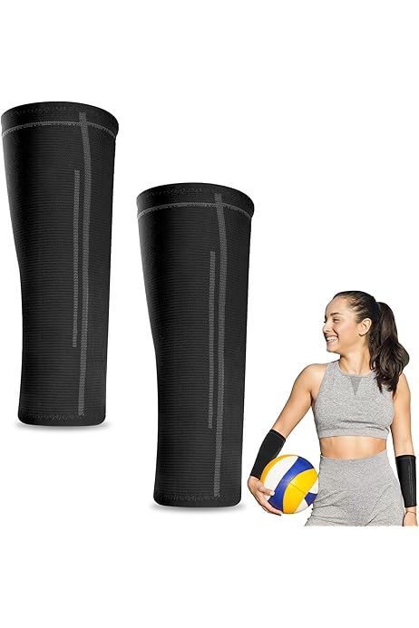 Manicotti Pallavolo Uomo Donna - Gomitiere Sportive Antiscivolo Per Braccio, 1 Paio - Foto 7