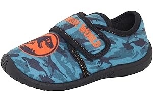 Jurassic World Ciabatte per bambini Dinosauro Slip On Mules Indoor House Dino Scarpe