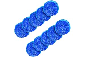 Lot de 12 blocs désinfectants et désodorisants bleus bulles propres, produit de première nécessité pour cuvettes de toilettes et urinoirs, de Jiele