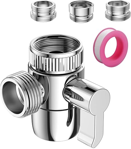 Vanne de commutation 3 voies M22 x M24 en laiton robinet divertisseur