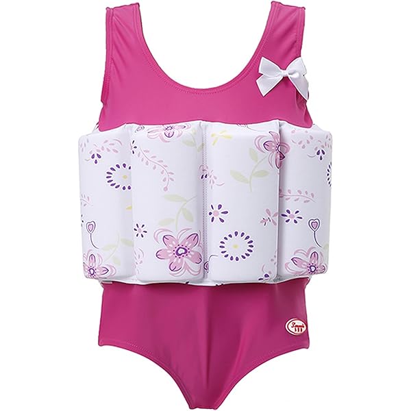 Schwimmanzug Für Kinder Mit Schwimmhilfe - Badeanzug Mit Auftriebselementen 3-8 Jahre