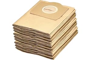 TOMKITY 10 Sac pour Aspirateur Kärcher WD3 MV3 6.959-130.0 A 22xx Séries, A 25xx Séries, A26xx Séries, SE 4001 4002 en Papier