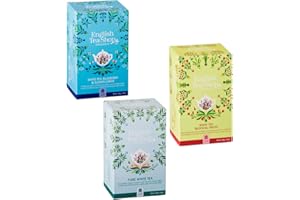 GENERICO English Tea Shop® | Tè Bianco Mirtillo e Sambuco | Tè Bianco Puro | Tè Bianco Aroma Tropicale - 3 x 20 Bustine di Tè (120 Gr) | Tè Bianco Regalo