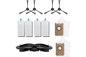 GYing Laresar L6 Nex Kit d'accessoires comprenant sac à poussière *2+filtres*4+brosse rouleau *1+brosse latérale*4