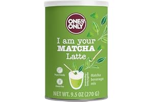 ‎ONE&ONLY One&Only Matcha Latte Powder 270 g - Typisch herber Geschmack mit Süße abgemildert, mit 15% Matcha ideal für alle Matcha-Einsteiger