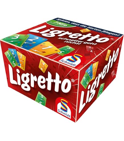 Jeu De Cartes Ligretto Vert Schmidt – Rapide, Nerveux, Pour 2 à 4 Joueurs Dès 6 Ans !