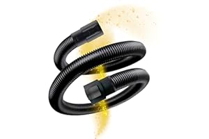 SAFE 'N CLEAN Rallonge de tuyau d'aspiration de 3,5 m, compatible avec tous les aspirateurs eau et poussière Kärcher K/A/MV & WD, alternative à l'original 2.863-305.0 – Plus de rayon d'action et de