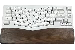 YMDK Ergonomische Holz-Handgelenkauflage aus Massivholz für AKKO Alice Pro