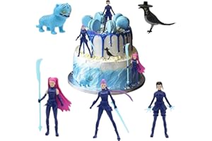 YISKY Kp0p Dem0n Hun-ters Figuras, 5 Piezas Demon Modelo Coleccionable, Demon Figura de Acción, Estatua de Anime kp0p, Demon Adornos de Tartas, Demon Tartas Toppers, Figuras de Demonios de Dibujos