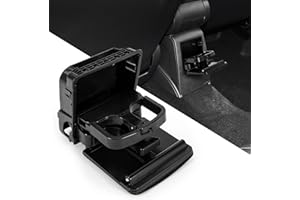 PSLER Porte-gobelet pour VW Jetta GTI MK5 MK6 Rabbit EOS Support de Gobelet Pliable pour Console Centrale Arrière Accessoires de Voiture