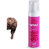 Metapet Deodorizer Dry Foam Dog Shampoo, Natural and Organic Suitable for Puppies with Sensitive Skin, 200 ML