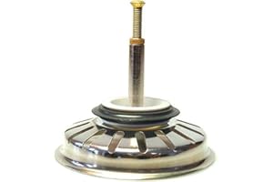 BLUEWATER ARMATUREN Blanco SIEBKÖRBCHEN 3,5" EXZENTER Ø= 80 MM KOMPLETT (16 Schlitze) VI 901990 lieferbar seit 1985 - Venilkorb, Siebkorb, Stöpsel, Spülenstöpsel, Spülenverschluss