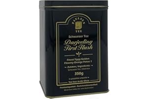 ‎PAULSEN TEE PURE TEA Paulsen "Darjeeling First Flush Ernte 2024", schwarzer Tee, 350g lose in der lebensmittelgeeigneten Dose