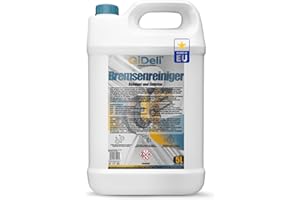 ‎GIDELI GiDeli Bremsenreiniger 5L - für Auto, Motorrad & Fahrrad - entfernt Öl, Fett, Bremsstaub, Klebereste - Werkstatt-Entfetter, schnell trocknend, rückstandsfrei