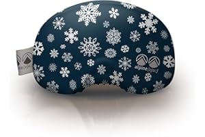 alpine [vju:] - Protezione occhiali da sci | Cover protettiva per occhiali | Elastico in microfibra | Unisex