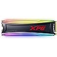 XPG S40G 256GB RGB 3D NAND PCIe Gen3x4 NVMe 1.3 M.2 2280 Internal SSD (AS40G-256GT-C)