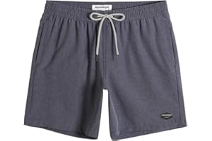 MaaMgic 7" Bañador Elastico Hombre de Natación Estiramiento de 4 vías Secado Rápido Interior de Malla Traje de Baño Deportivos 4-Way Stretch