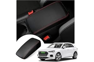 YEE PIN Cubierta del Apoyabrazos para Q3 F3 mk2 2019 2020-2022 Cubierta para Consola Central | Funda para Reposabrazos | Resistente a Rayones