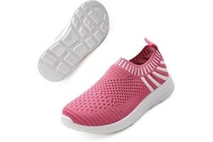 Apawwa Filles GarçOns Chaussures Respirant Enfants Chaussures à Enfiler LéGèRes Chaussures DéContractéEs Baskets pour Enfants pour Le Sport Et L'AthléTisme