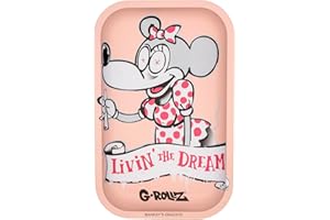 G-Rollz, Dekorative Tabletts aus Metall, Rolling Tray, Verschiedene Motive (LivinTheDream)
