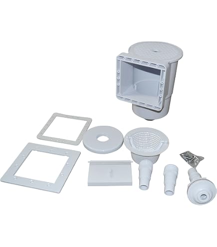 Set Prolunga Skimmer Piscina Well2wellness: Bocca Larga Per Skimmer Standard S1