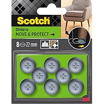 Scotch SP83N99 Nagel-Pads Für Den Außenbereich, Braun, 19 Mm, 24