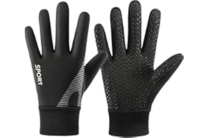 Long Keeper Guanti Bambino Invernali - Guanti Sportivi Calcio Guanti Ciclismo Antiscivolo per Bambini Ragazzo Ragazza Guanti Sportivi per Corsa Bici