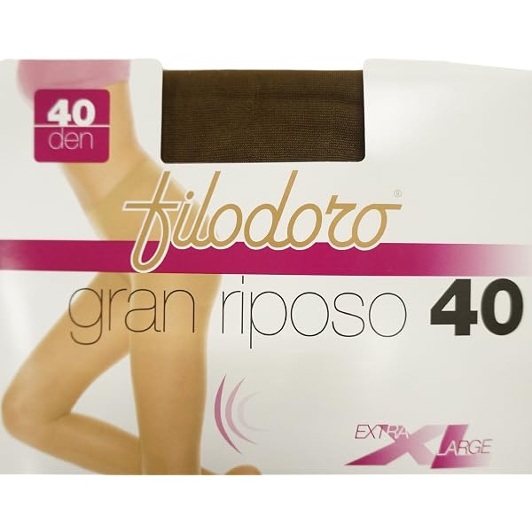 FILODORO Collant Donna Riposante 40 Denari Misura Xl | Abbigliamento per Famiglie