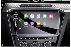 GAFAT Folia ochronna do nawigacji VW Passat B8 GTE Variant Alltrack 2018-2022 2023 9,2", szkło hartowane, folia ochronna na wyświetlacz Discover Pro, odporna na uderzenia, 9H odporna na zarysowania