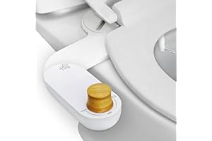 Medymoll ducha para inodoro pulverizador presion bidet vater con agua spray frio baño de asiento para wc higienico vater baño grifo bidet para wc inodoro japones delgada 8 mm facil instalacion