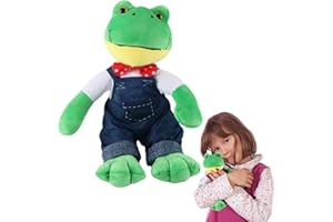 ACTOYS Marioneta Animales, Marioneta Peluche Mano, Marionetas de Mano para Niños Cuentos, Títeres de Mano, Finger Puppets, Contar Cuentos, Enseñar, Regalos de Cumpleaños, Pascua,Navidad (Vaquero)